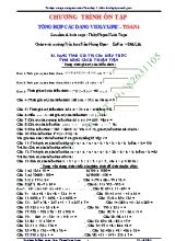 Tài liệu tổng hợp các dạng thi violympic môn Toán Lớp 4
